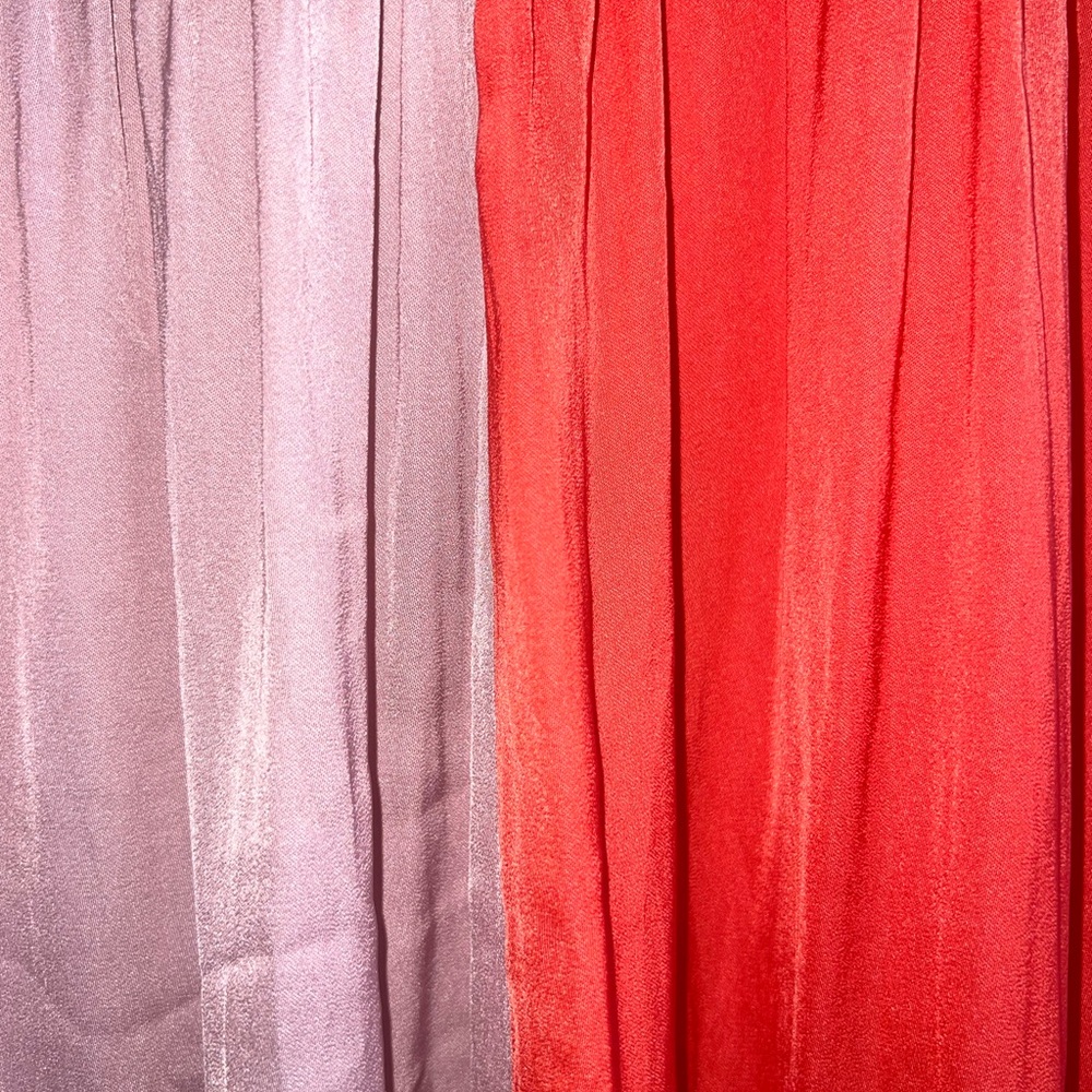 NWT Anthropologie Current Air Coral and Pink Maxi Skirt - Picture 6 of 7